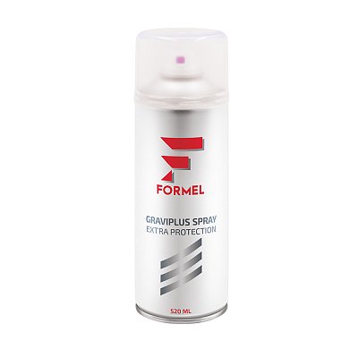 FORMEL Покрытие антигравийное GRAVIPLUS EXTRA PROTECTION черный 520 мл, аэрозоль FM171105
